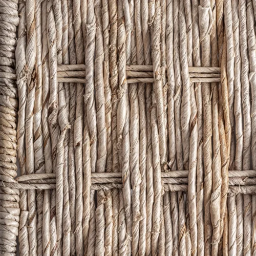 Panneau décoratif Naim fibre de bananier sable lot de 4 Vical Home — vue 3