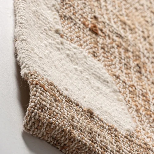 Panneau décoratif Zared coton crème et jute Vical Home — vue 4