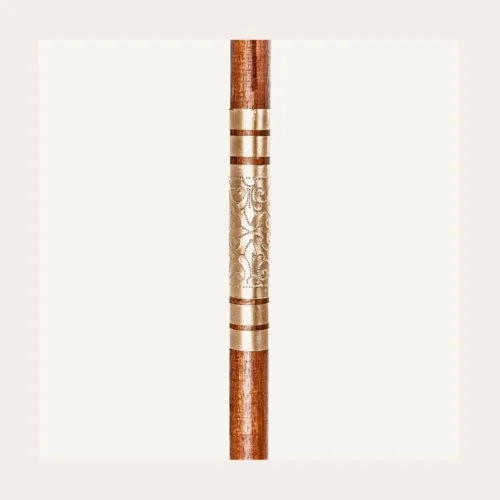 Parasol Gela bois de mindi marron Vical Home — vue 5