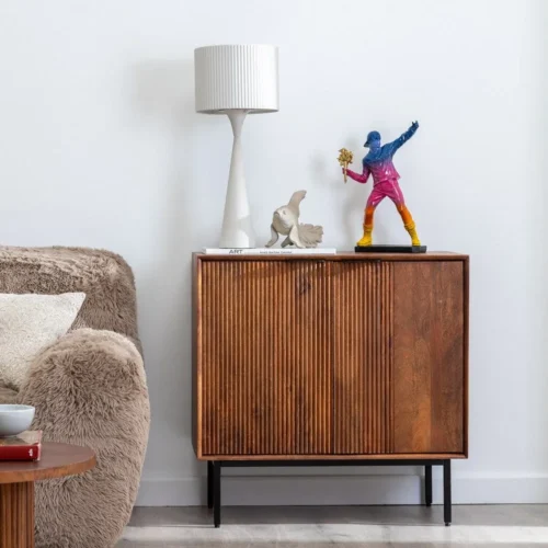 Petit buffet bois de manguier Ixia 80 cm — vue 2