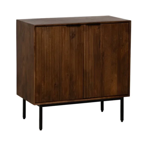 Petit buffet bois de manguier Ixia 80 cm — vue 3