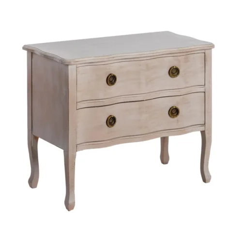 Petite commode bois clair Ixia 80 cm