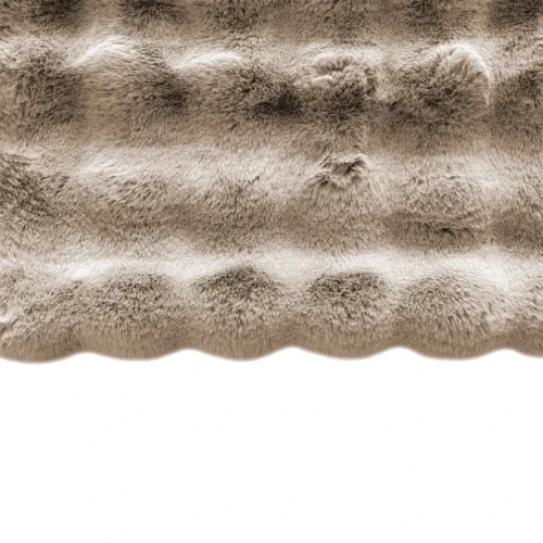 Plaid Nordic Plush beige 150 x 200 Richmond Interiors — vue 5