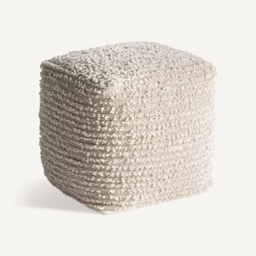 Pouf Aleph gris Vical Home — vue 2
