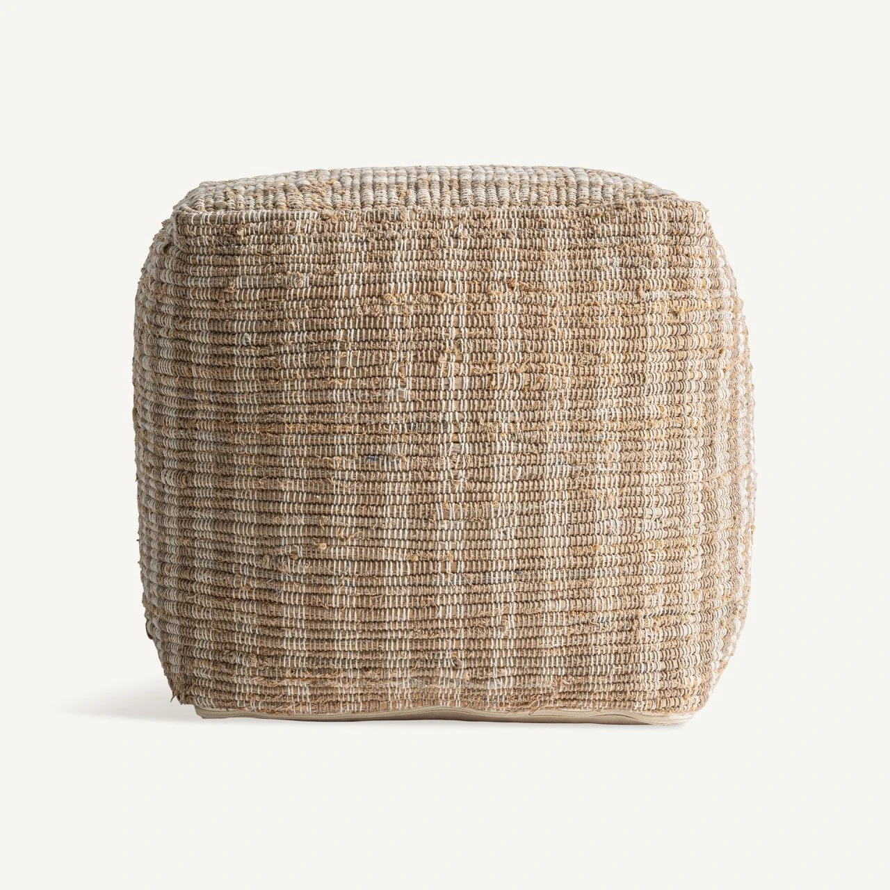 Pouf Brax coton beige Vical Home