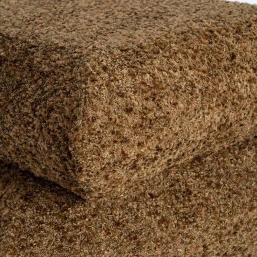 Pouf carré ocre Ixia 42 cm — vue 4