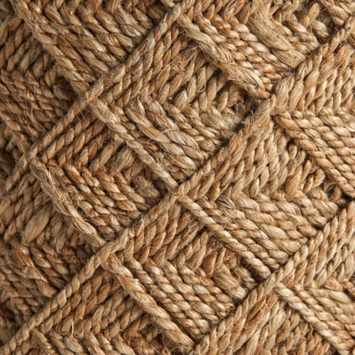 Pouf Elgin jute marron Vical Home — vue 3