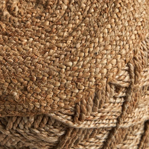 Pouf Elgin jute marron Vical Home — vue 4
