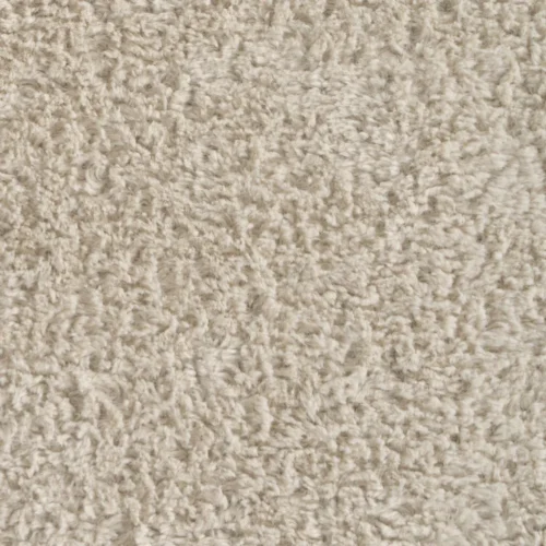 Pouf tissu beige grand format Ixia 51 cm — vue 7