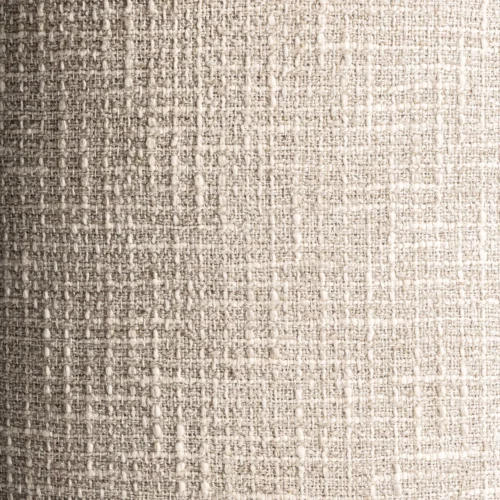 Repose-pieds Aran coton beige Vical Home — vue 3