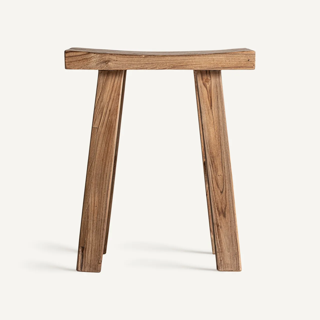Repose-pieds Lux teck marron Vical Home