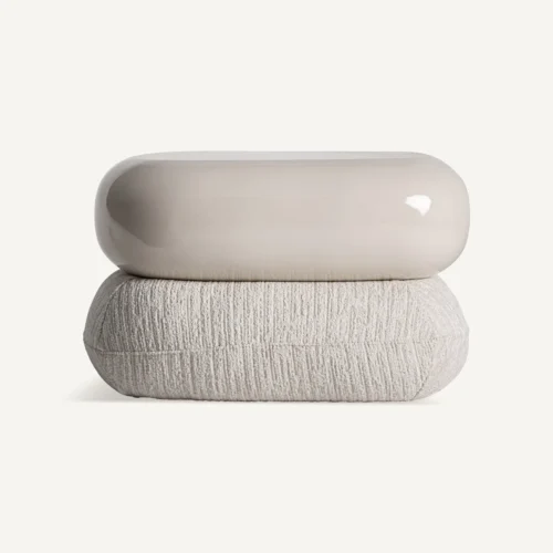 Repose-pieds Wallau beige Vical Home