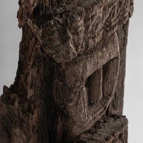 Sculpture bois de suar marron 253 cm Vical Home — vue 3