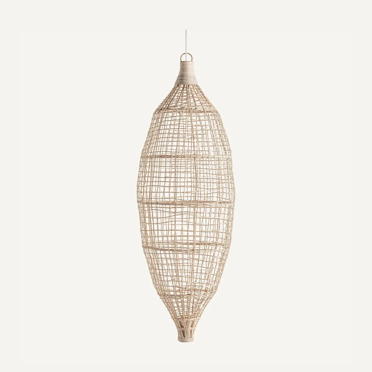 Sculpture Cleis rotin marron Vical Home