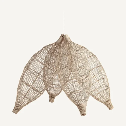 Sculpture Cleis rotin marron Vical Home — vue 2