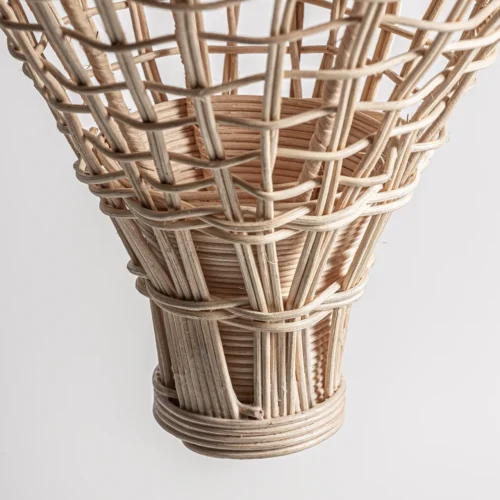 Sculpture Cleis rotin marron Vical Home — vue 4