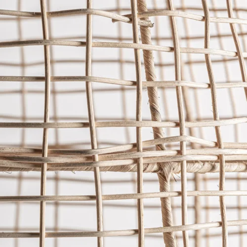 Sculpture Cleis rotin marron Vical Home — vue 6