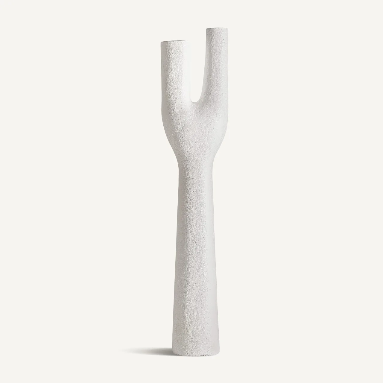 Sculpture fibrociment blanc 150 cm Vical Home