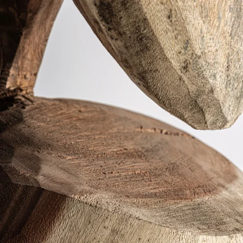 Sculpture Harper teck marron naturel Vical Home — vue 2