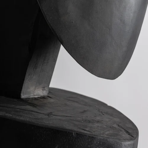 Sculpture Harper teck noir mat Vical Home — vue 2