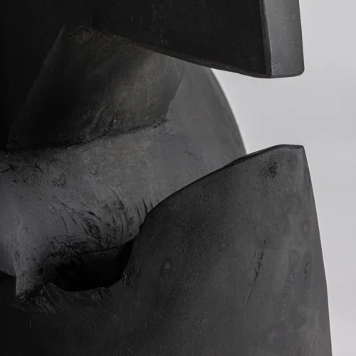 Sculpture Harper teck noir mat Vical Home — vue 3