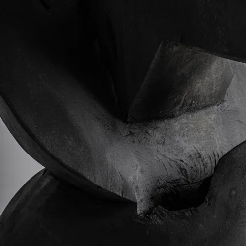 Sculpture Harper teck noir mat Vical Home — vue 4