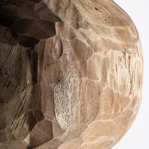 Sculpture Hasan teck marron naturel Vical Home — vue 2
