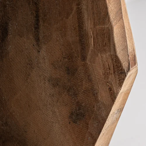 Sculpture Hasan teck marron naturel Vical Home — vue 3