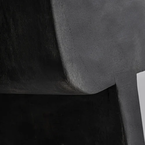 Sculpture Hasan teck noir Vical Home — vue 3