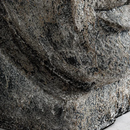 Sculpture Khalid ciment gris vieilli Vical Home — vue 3
