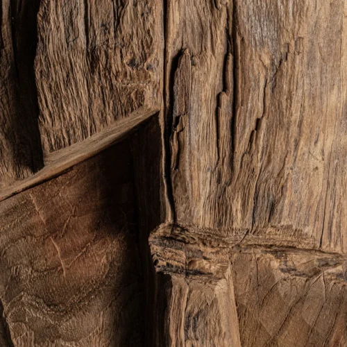 Sculpture Marek bois tropical vieilli Vical Home — vue 4
