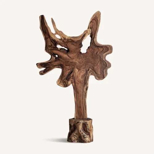 Sculpture Peack bois de suar vieilli Vical Home