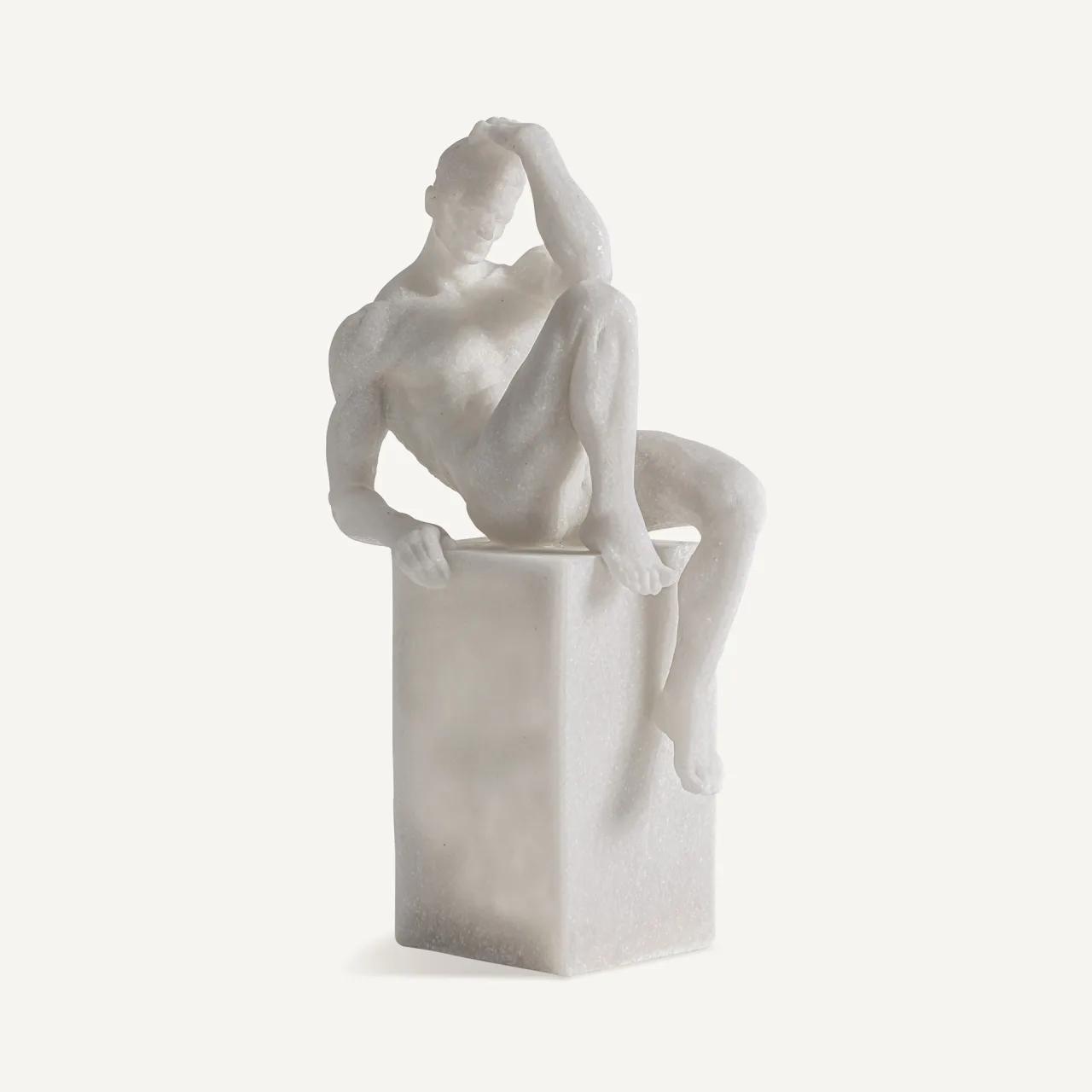 Sculpture Phoebe résine blanche Vical Home