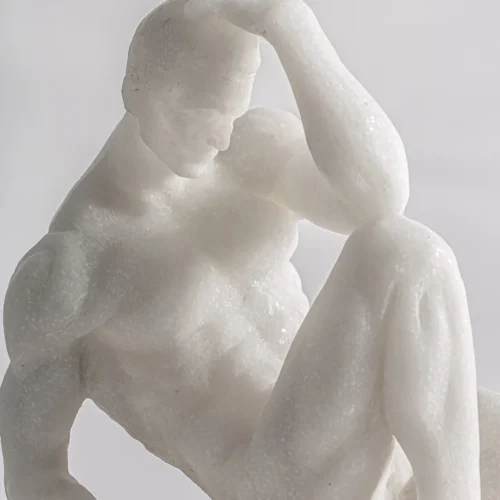 Sculpture Phoebe résine blanche Vical Home — vue 2