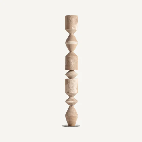 Vical Home Sculpture Stefan bois de teck marron Vical Home