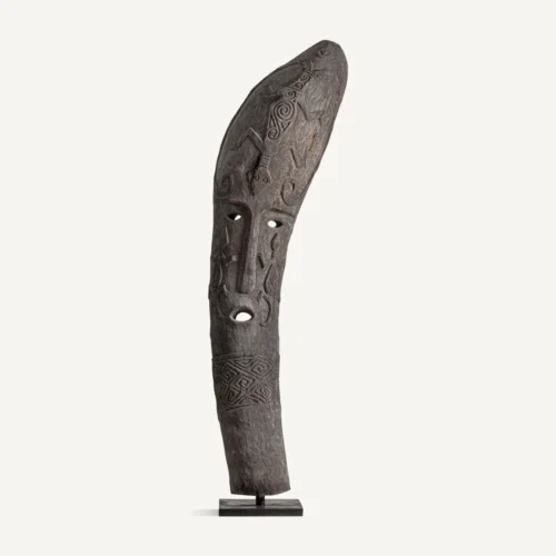 Sculpture sur pied Sirius bois de cocotier marron Vical Home