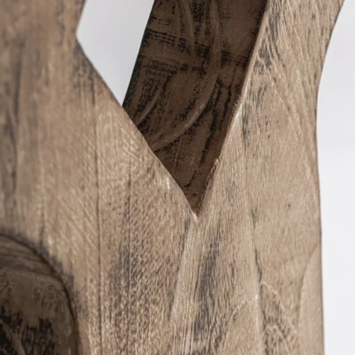 Sculpture Teran bois de suar marron 181 cm Vical Home — vue 4