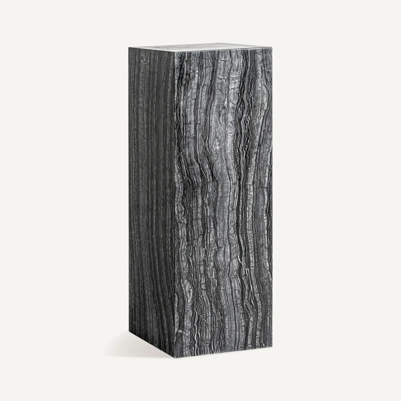 Sellette Chaintre marbre gris H. 100 cm Vical Home
