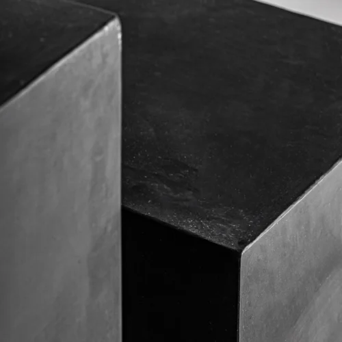 Sellette Elio terre cuite noire ensemble de 2 Vical Home — vue 4