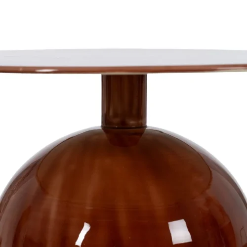 Set de 2 bouts de canapé ronds métal émaillé Ixia Ø 50 cm — vue 6