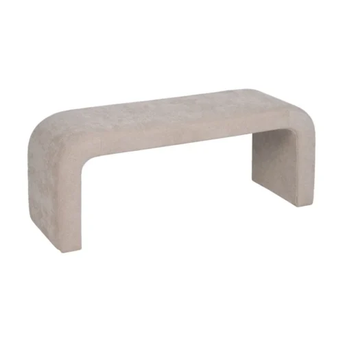 Set de 3 bancs coffre beige gigognes Ixia 126 cm — vue 5