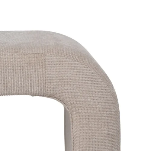 Set de 3 bancs coffre beige gigognes Ixia 126 cm — vue 8