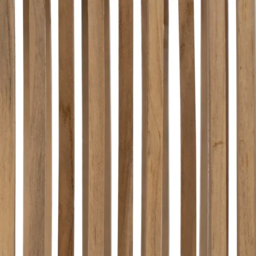 Set de 3 bouts de canapé gigognes en bois de teck recyclé Ixia 41 cm — vue 10