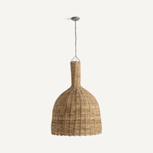 Suspension Bell rotin brun clair Vical Home — vue 2
