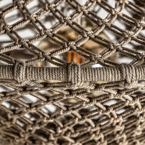 Suspension Bera coton marron Vical Home — vue 3
