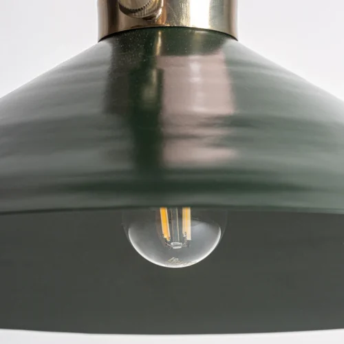 Suspension Beth fer vert et laiton rose Vical Home — vue 5