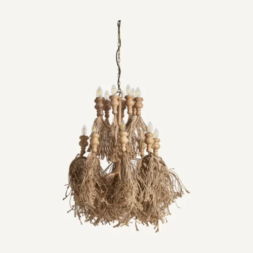 Suspension Blauzac jute marron Vical Home
