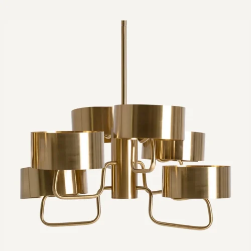 Suspension Bruna acier doré Vical Home