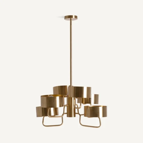 Suspension Bruna acier doré Vical Home — vue 2