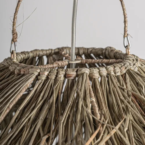 Suspension Calenga fibre naturelle marron Vical Home — vue 4